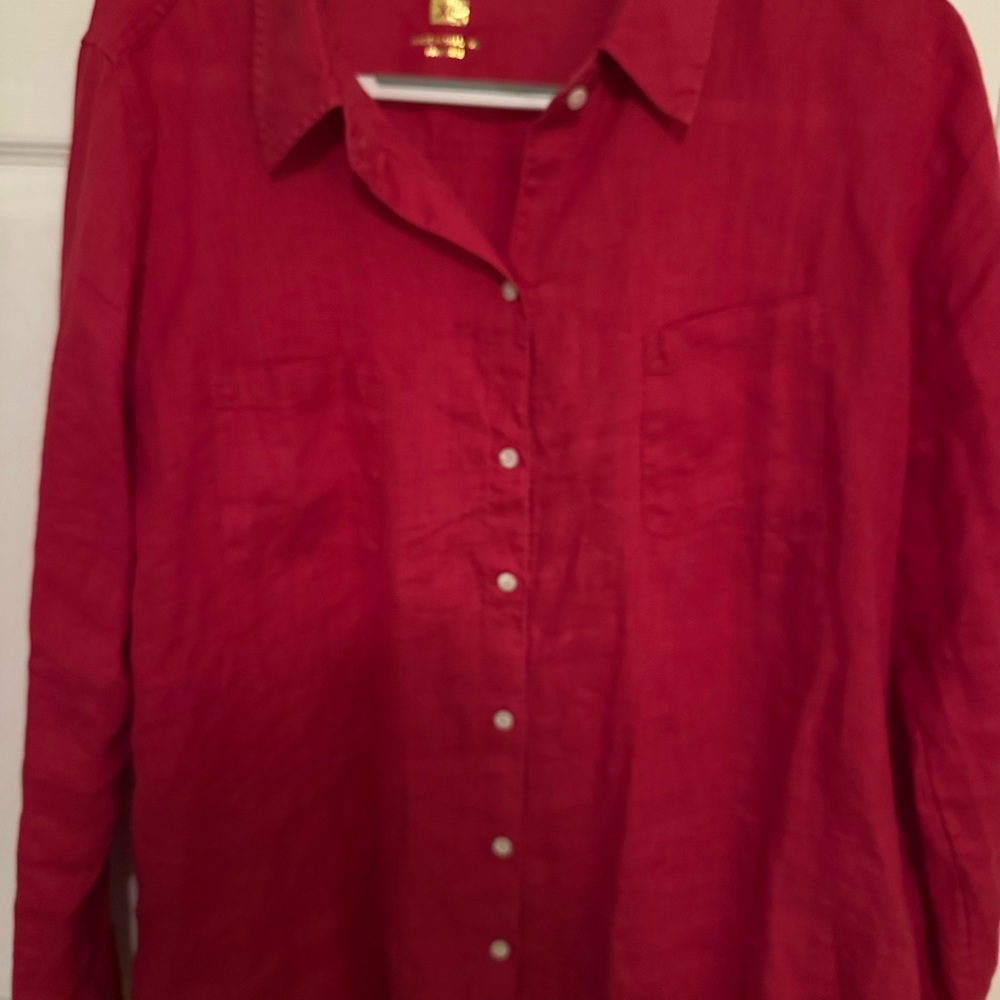 Lilly Pulitzer Classic Red Top